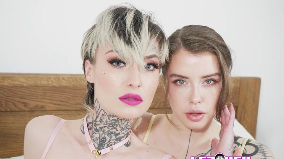 Inked babes Eden Ivy and Tabitha Poison love oral passion