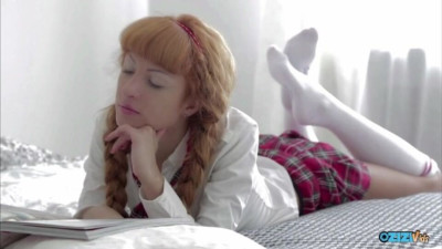 Redhead smut with glorious fancy woman from Zizi Vids